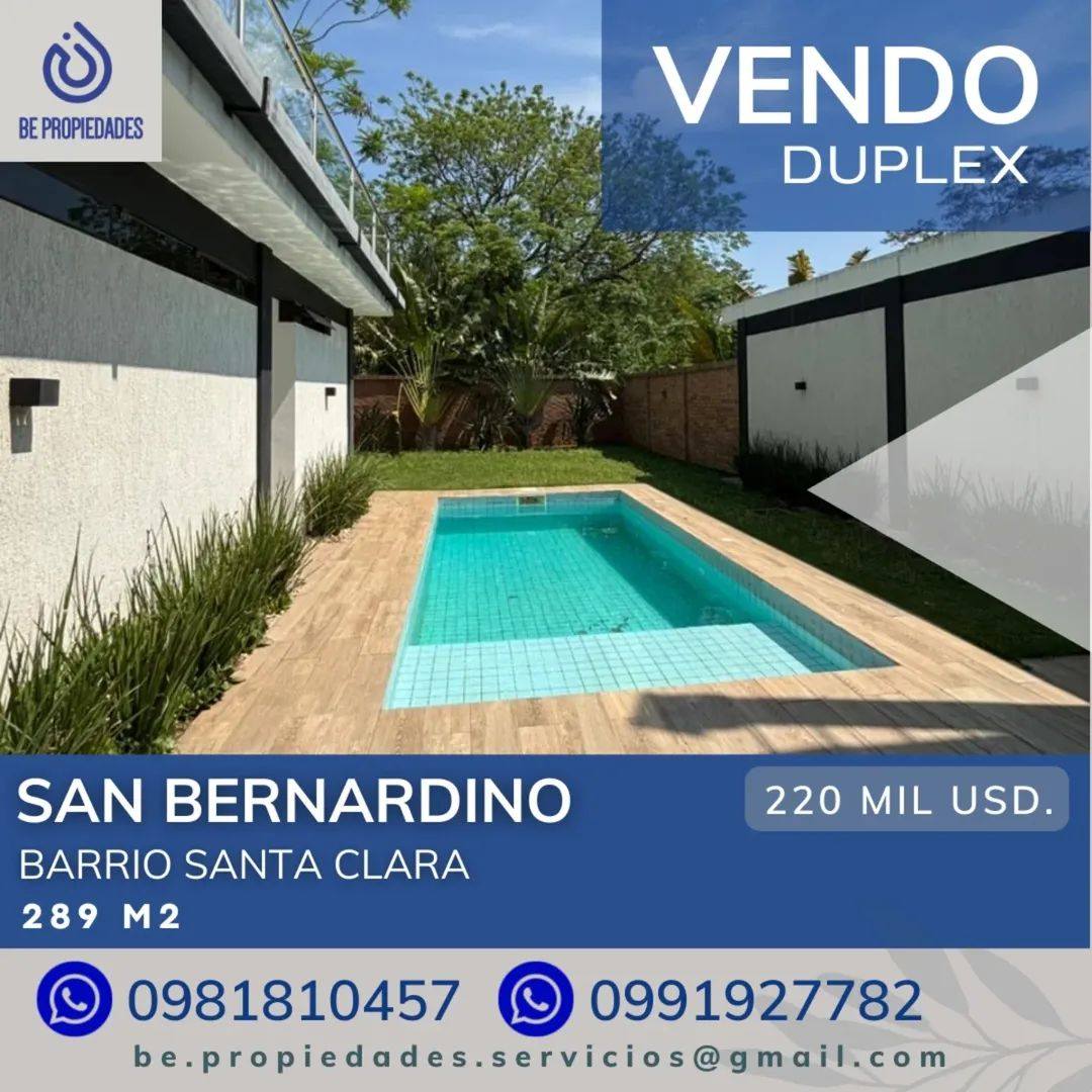 📌 VENDO DUPLEX DE LUJO EN SAN BERNARDINO - BARRIO STA. CLARA !!! - imagen 11