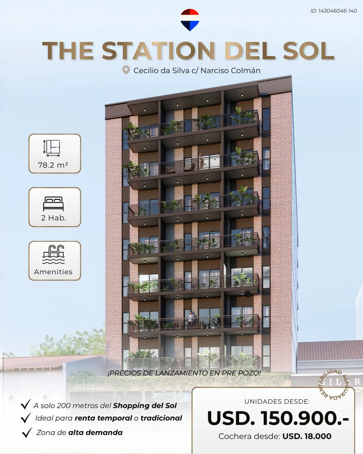 Apartment Pre-construction In Exclusive Zone Of Asuncion - Paraguay - 5