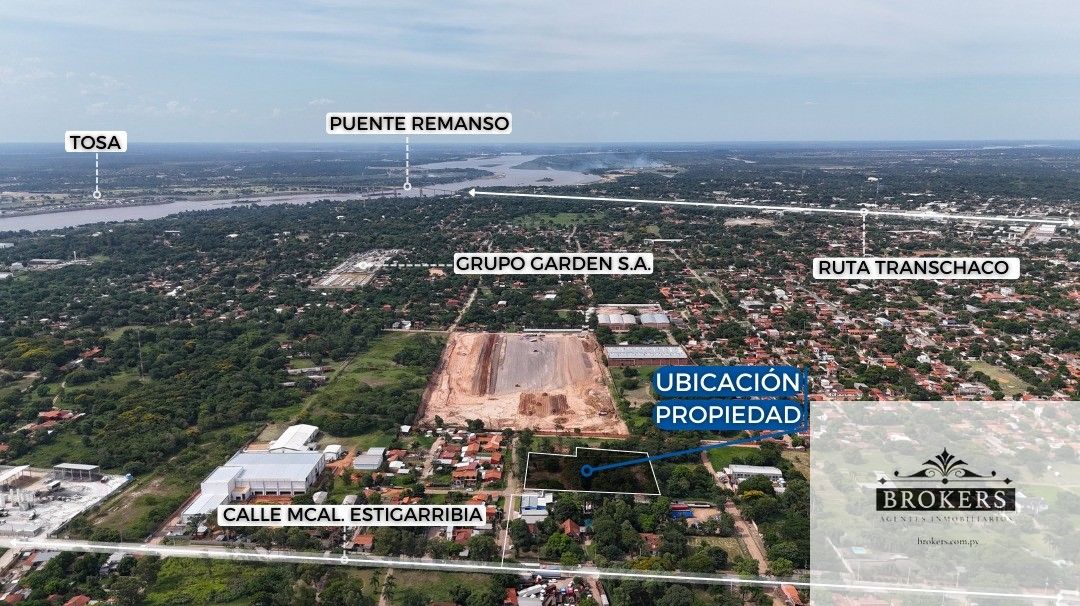Vendo Espectacular Terreno De 7.110 m2 En Mariano Roque Alonso - imagen 2