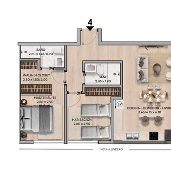 Oportinidad Vendo Pre Pozo 2 Dormitorios 2 baños 75 m2 Recoleta - imagen 12