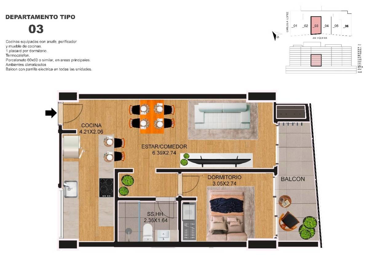 BRAND NEW APARTMENT 403, Encarnación, Itapúa - imagen 11