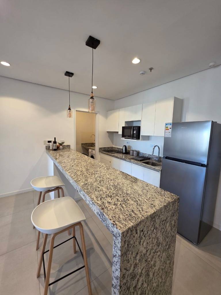 One-bedroom furnished apartment with garage, Herrera, Asunción - imagen 6