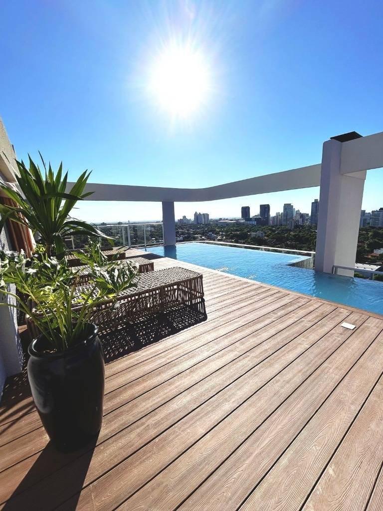 One-bedroom furnished apartment with garage, Herrera, Asunción - imagen 12