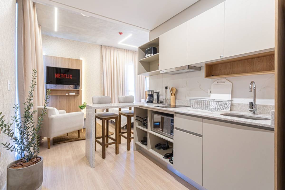 A STUDIO APARTMENT IN THE PETRA TOWER BUILDING, Las Lomas, Asunción - 2