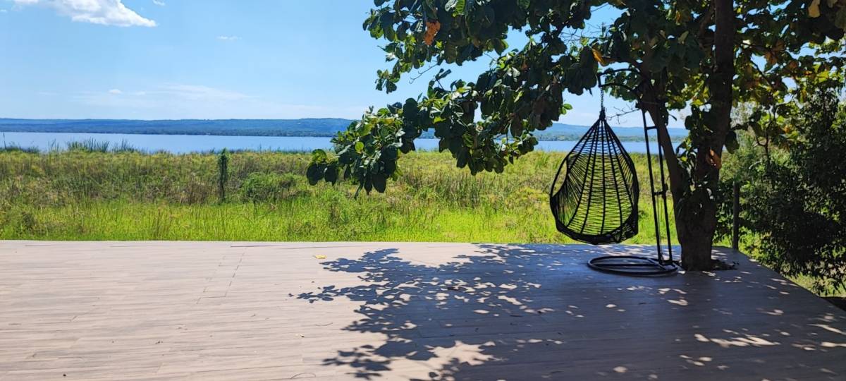 HOUSE WITH PRIVATE BEACH ON LAKE YPACARAI - BOAT DOWNLOAD AND POOL - 3